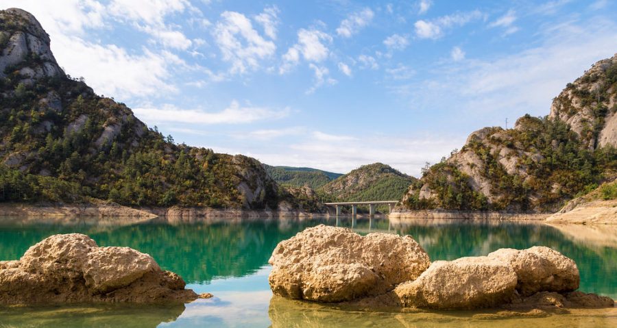 llocs per banyar-se a la Llosa del Cavall