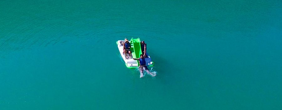 hidropedal pedalo patin patinete Llosa del Cavall