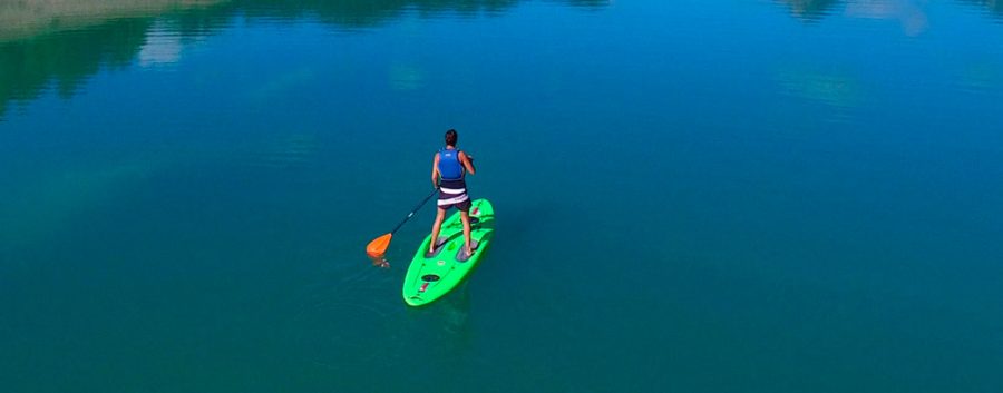 pádel surf o paddle surf en la Llosa del Cavall